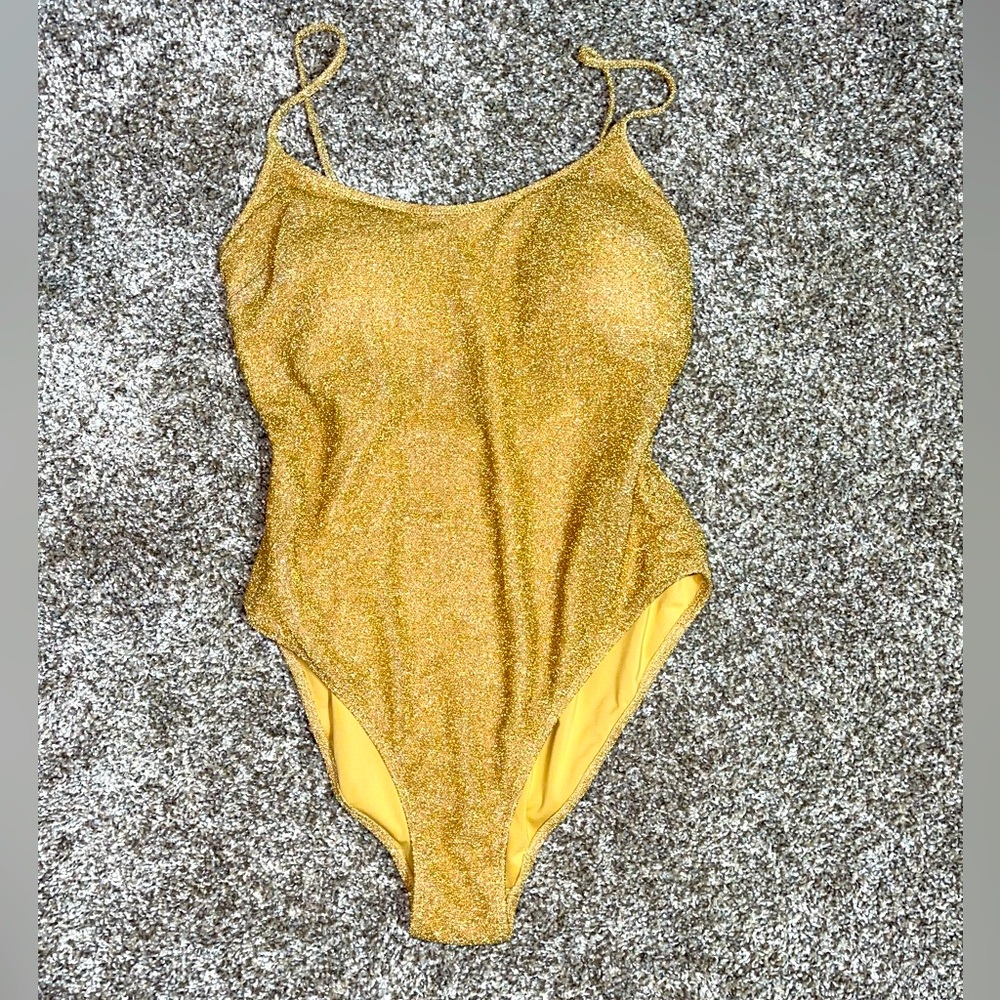 Sparkly Gold One Piece